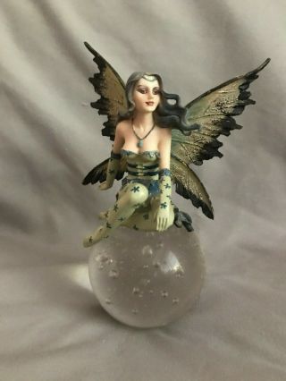 Fairy Collectible Crystal Ball Pixie Fantasy Figurine