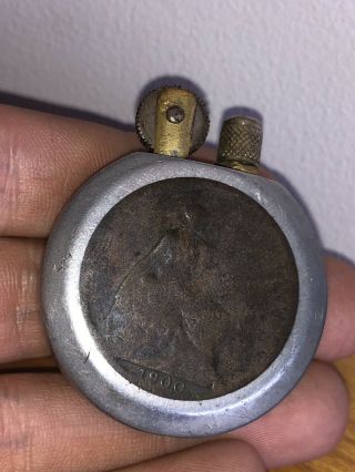 OLD WW1 TRENCH ART ALLOY LIGHTER 2