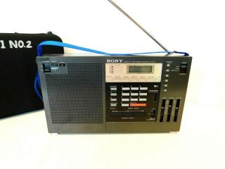 Vintage Sony Multi Band Icf - 2001 Outstanding Radio And All Still