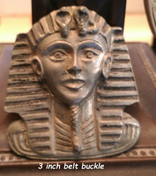 King Tut Egyptian Belt Buckle