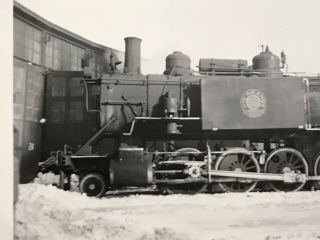 Denver & Rio Grande Western Railroad Locomotive 01 Antique Photo 2