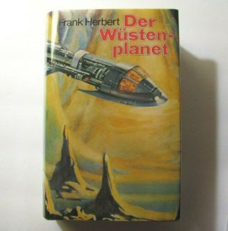 Scarce Dune 1st German Ed.  – Frank Herbert – Hugo Award / Nebula Award –hb/dj