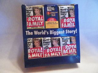 The Royal Family Trading Cards Box - Princess Diana,  Prince Charles & More 1993
