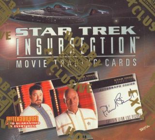 Star Trek Insurrection Movie - Case Of 6 Boxes