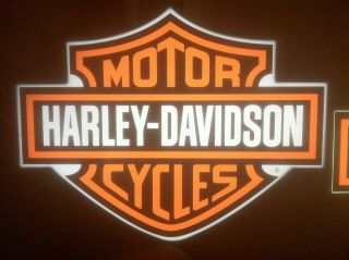 Harley Bar And Shield Lighted Sign