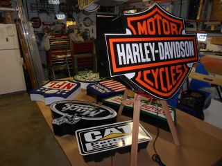 Harley Bar and Shield Lighted Sign 7