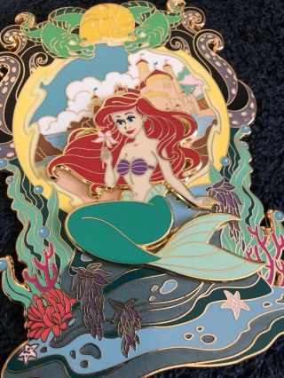 Ariel The Little Mermaid Dreams and Destinies Disney Fantasy Pin LE 50 3