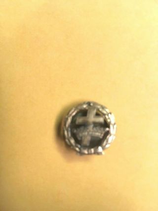 Watchtower Crown And Cross Pin
