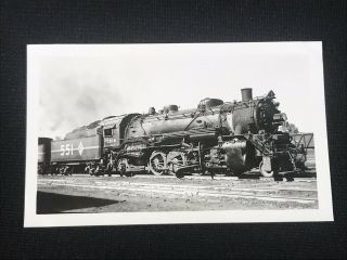 Chicago & Illinois Midland Railway Locomotive No.  551 Antique Photo