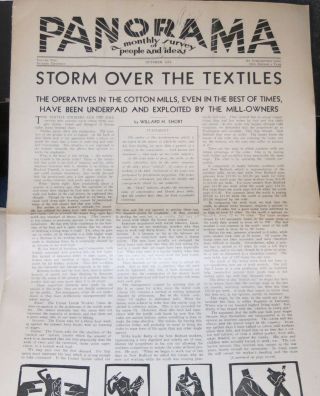 Panorama Newspaper Rare Left Wing Newspaper Huey Long Nazi 1934