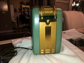 Westinghouse Refrigerator Radio H - 125 Color,  Parts,  and Carrying Case 5