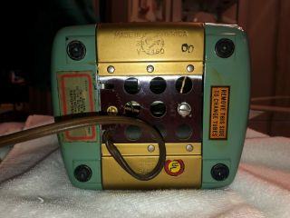 Westinghouse Refrigerator Radio H - 125 Color,  Parts,  and Carrying Case 6