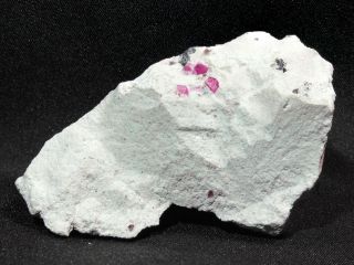 Red Beryl (Bixbite) crystals in matrix from Wah Wah Mountains,  Utah 2