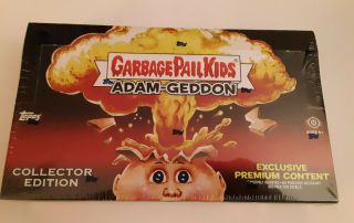 2017 Garbage Pail Kids Gpk Adam - Geddon Collectors Edition Box Collector 