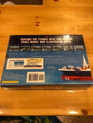 The TITANIC BOOK AND SUBMERSIBLE MODEL By Susan Hughes & Steve Santini 2