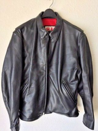Hells Angels Authentic Ha Leather Jacket 1990s