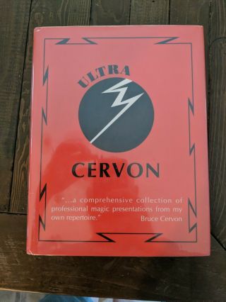 Ultra Cervon By Stephen Minch Bruce Cervon 1st Ed