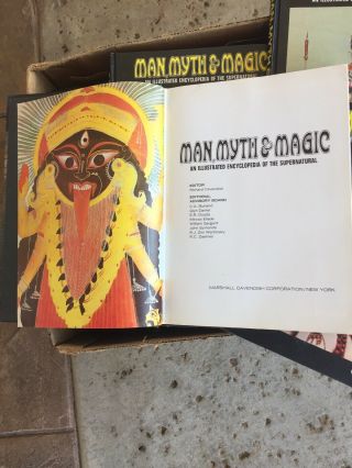 Man Myth and Magic An Illustrated Encyclopedia of the Supernatural 24 Vol Set. 4