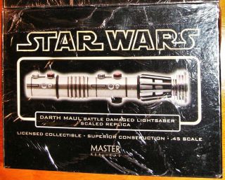 Star Wars Master Replicas Darth Maul Lightsaber Episode I TPM.  45 Scale SW - 308 8