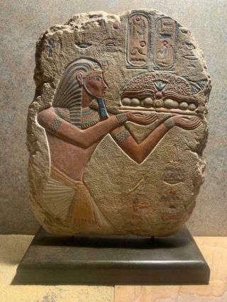 Egyptian Art / Relief Sculpture - Ramses The Great.  19th Dynasty