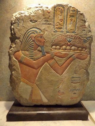 Egyptian art / relief sculpture - Ramses the Great.  19th dynasty 3