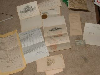 Antique Victorian Marriage Matrimony Certificate Full Color