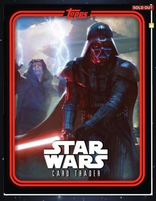 Star Wars Card Trader: Rare Darth Vader Del Rey Pack Art