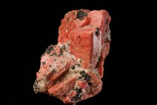 19th C.  Rhodonite Crystal Cluster FRANKLIN,  JERSEY - Ex.  Princeton 6