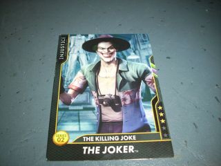 Injustice Dave & Busters Card 95 The Killing Joke The Joker Series 2 Ultra Rare