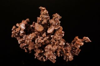 RARE LOCALE Native Copper Crystal Cluster GUILD & ADAMS,  NEVADA - Ex.  Jensen 4