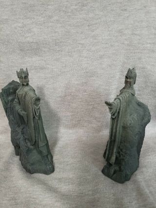 Lord Of The Rings Weta Collectibles,  The Argonath Gates Of Gondor Bookend/statue