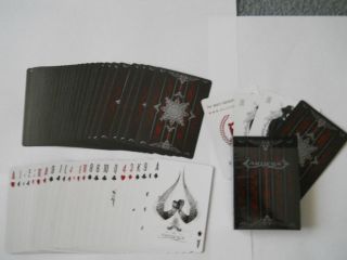 Red Artifice Playing Cards Limited Edition Rare
