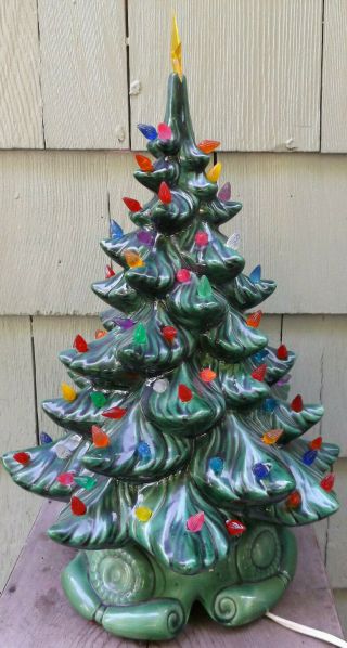 19 " Ceramic Christmas Tree Atlantic Molds