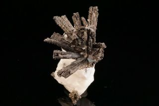 EXTRAORDINARY Dyscrasite with Native Silver BOUISMUS,  MOROCCO 8