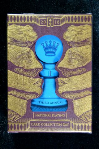 2018 Npccd Playing Cards Gilded King 2 Out Of 500