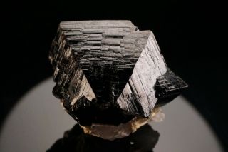 Cassiterite Crystal Twin IULTIN MINE,  RUSSIA - Ex.  Pinch 2