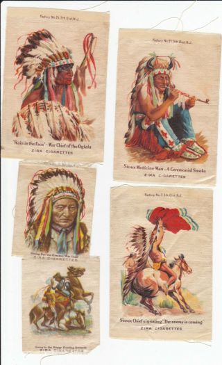Native American - 5 Zira Cigarette Silks