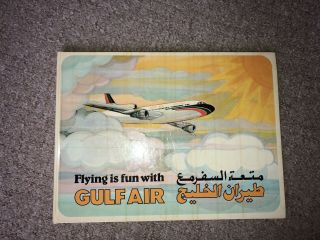 Flying Is Fun With Gulf Air Children’s Pop Up Book Memorabilia English/arabic