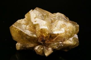 Unique Chrysoberyl Crystal Sixling Twin Espirito Santo,  Brazil