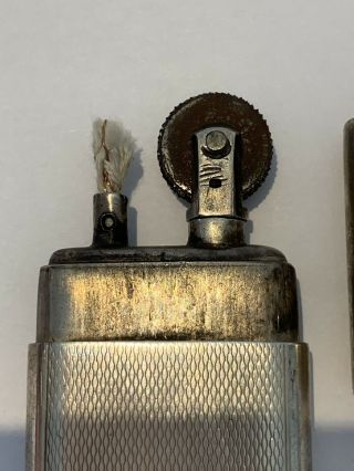 Howitt Gents Solid Silver 1942 Engine Turned Pocket Lighter Smoking Sheffield 5
