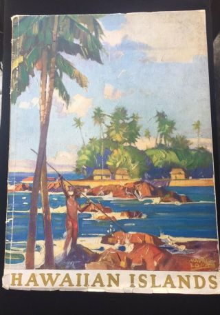 Vintage “a Picture Tour Of The Hawaiian Islands” 1920’s Hawaii Rare