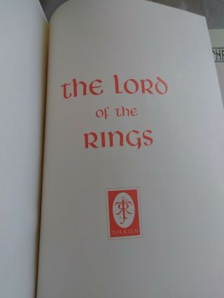 Lord of the Rings Collector ' s Edition by J.  R.  R.  Tolkien 5