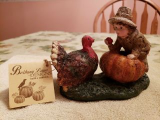 Bethany Lowe Thanksgiving - " Turkey Farm ",  Retired -