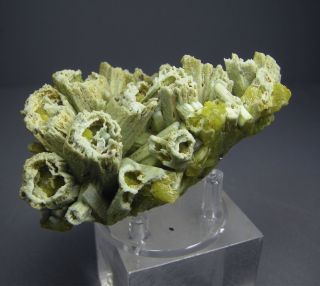 16.  48 Plumbogummite after Pyromorphite 9x6.  5 cm Yangshuo Mine,  Guilin Pref China 3