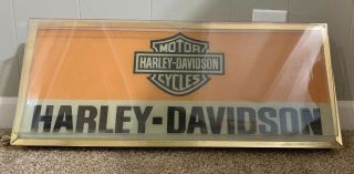 Harley - Davidson Lighted Sign