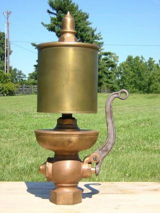 5 " Diameter Steam Whistle Short Bell With Built In Valve / Traction Engine
