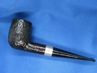 Dunhill Shell Briar 1962 59 F/t With Ad Silver Band