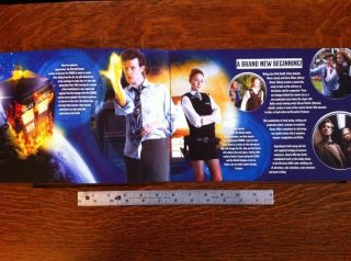 Dr Who BBC WORLDWIDE PROMOTIONAL SALES BROCHURE,  8 Pages,  MATT SMITH 2011 Rare 5
