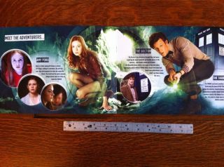 Dr Who BBC WORLDWIDE PROMOTIONAL SALES BROCHURE,  8 Pages,  MATT SMITH 2011 Rare 8
