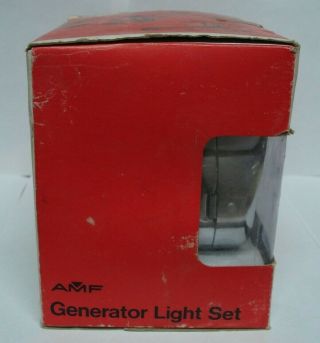 Vintage AMF Roadmaster Generator Light Set AC - 92 2